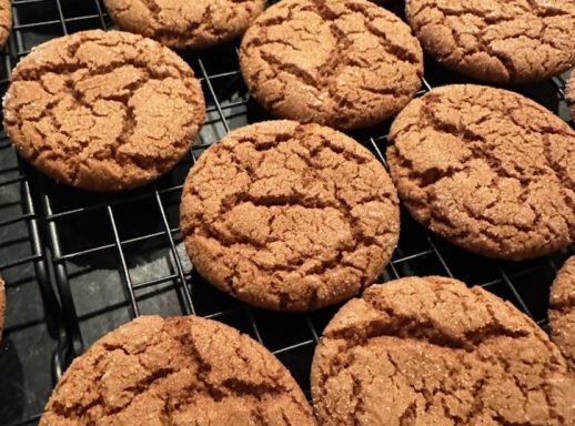 Flavorful, crispy spice cookies: Ginger Crinkels