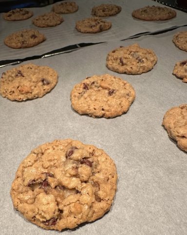 Crispy, chewy, chocolatey Ranger Cookies